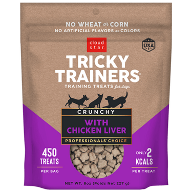 CS Crunchy Tricky Trainers Chicken Liver Dog Training Treats